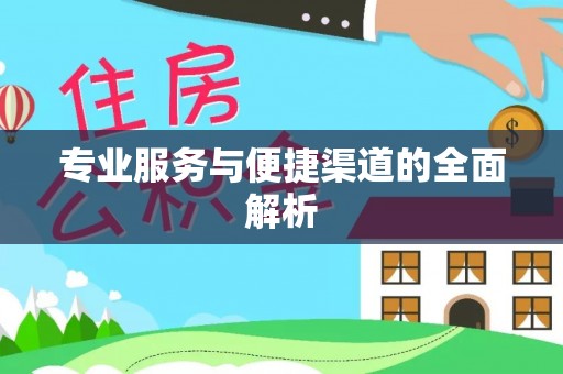 江津专业服务与便捷渠道的全面解析