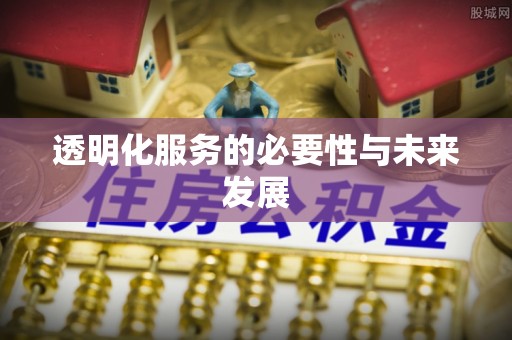 江津透明化服务的必要性与未来发展