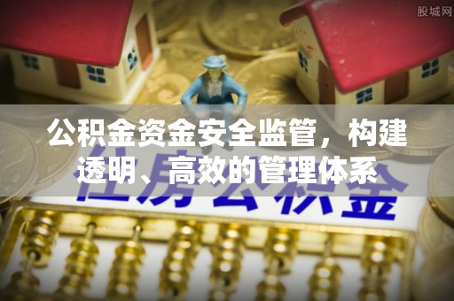 江津公积金资金安全监管，构建透明、高效的管理体系